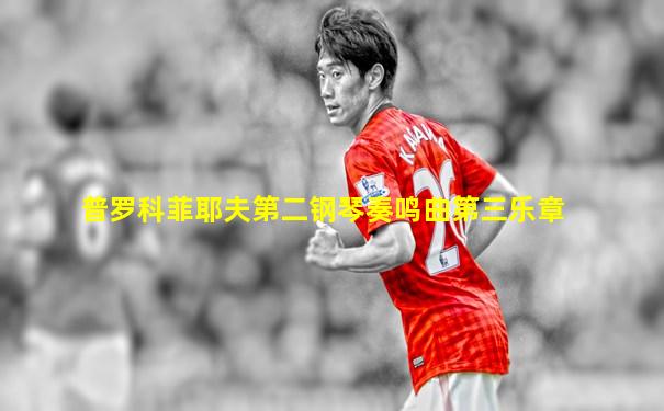 普罗科菲耶夫第二钢琴奏鸣曲第三乐章