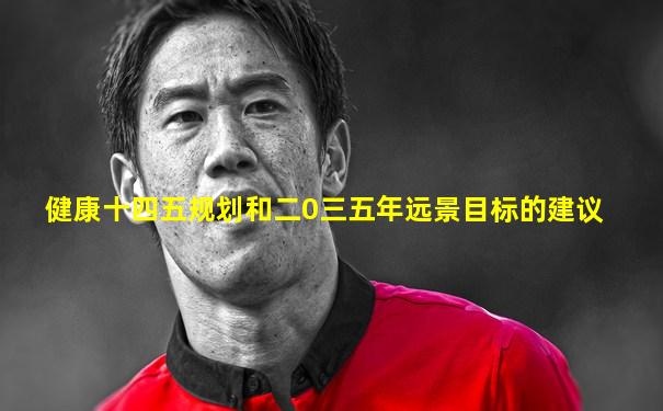 健康十四五规划和二0三五年远景目标的建议